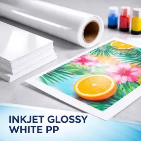 Film de polypropylène imprimable haute performance pour applications professionnelles