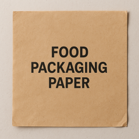 Papier d'emballage alimentaire kraft