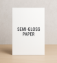 Papier semi-brillant